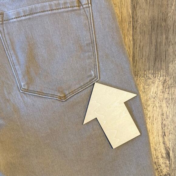 Born Primitive Short Flex Stretchy Jort 8” Raw Hem Denim CrossFit Khaki Men’s XL - Picture 7 of 10